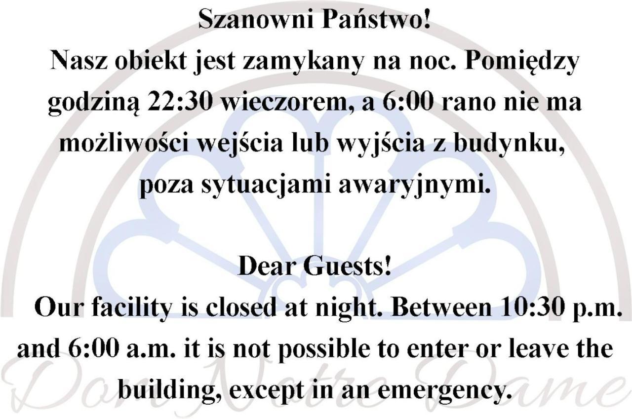브로츠와프 Dom Notre Dame B&B 외부 사진